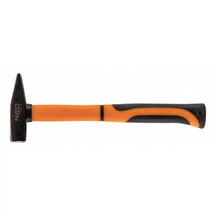 Молоток Neo Tools столярний 500 г, рукоятка зі скловолокна (25-042) зображення 1