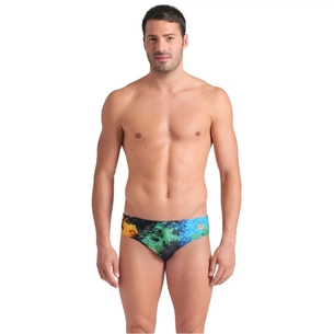Плавки Arena Vibrant Swim Briefs 008940-550 чорний 90 (3468337526988) зображення 1