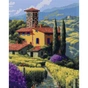 Картина по номерам Santi алмазна мозаїка Тоскана 40х50 см на підрамнику (956043) - preview 1