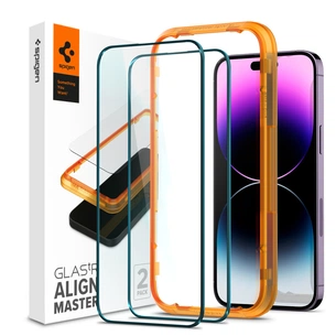 Скло захисне Spigen Apple Iphone 14 Pro Max Glas tR Align Master FC (2 Pack), Blac (AGL05204) зображення 1