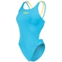 Купальник Arena Swimsuit Tech Multi Solid 008054-820 блакитний, жовтий 34 (3468337740087) - уменьшенное изображение 7
