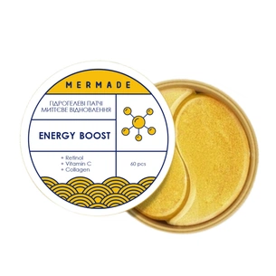 Патчі під очі Mermade Energy Boost Вітамінізовані гідрогелеві 60 шт. (4820241302154) зображення 1