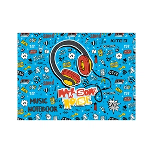Зошит Kite для нот Headphones А5, 20 аркушів (K24-405) зображення 1