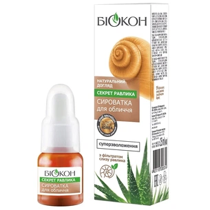 Сироватка для обличчя Біокон Натуральний догляд Секрет равлика 35 мл (4823110302170) зображення 1