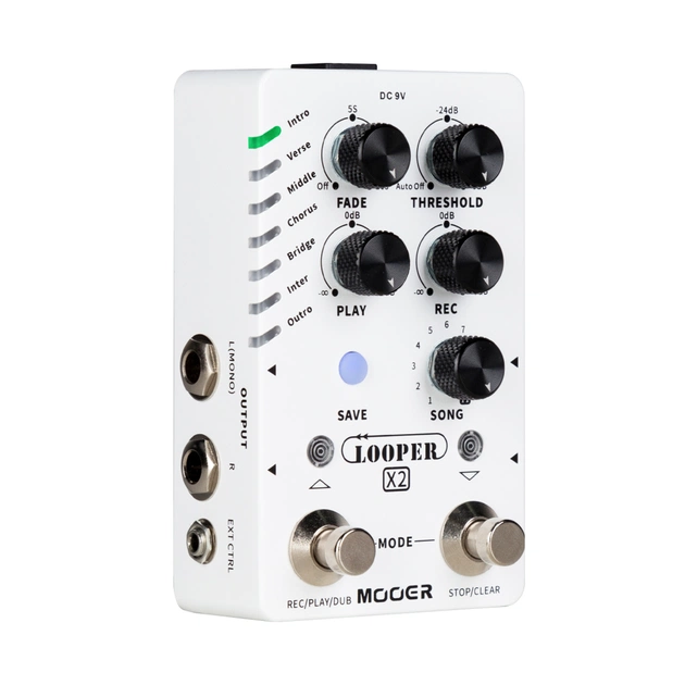 Педаль ефектів Mooer Looper X2 - picture 3