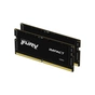 Модуль пам'яті для ноутбука SoDIMM DDR5 16GB (2x8GB) 4800 MHz FURY Impact Kingston Fury (ex.HyperX) (KF548S38IBK2-16) - зменшене зображення 1