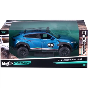 Машина Maisto Lamborghini Urus синій металік - тюнінг 124 (32533 met. blue) зображення 1