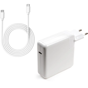 Блок живлення до ноутбуку Vinga Apple 96W 5.2V3A/9V3A/12V3A/15V3A/20.5V4.7A USB-C (VPA-96-APP-C) зображення 1