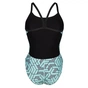 Купальник Arena Escape Swimsuit Challenge Back 007739-580 бірюзовий, чорний 40 (3468337383321) - уменьшенное изображение 5