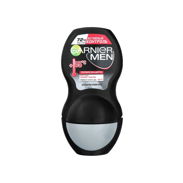 Антиперспірант Garnier Men Активний контроль Термозахист роликовий 50 мл (3600542241823) - зображення 1
