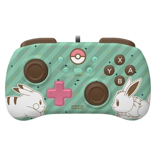 Геймпад Hori Horipad Mini (Pikachu Eevee) для Nintendo Switch Green (NSW-279U) зображення 1