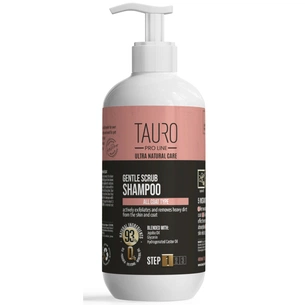 Шампунь для тварин Tauro Pro Line Ultra Natural Care Gentle Scrub 400 мл (TPL63598) зображення 1