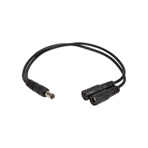 Кабель живлення DC M to 2xDC F 5.5x2.1mm PowerPlant (CA914890) изображение 1