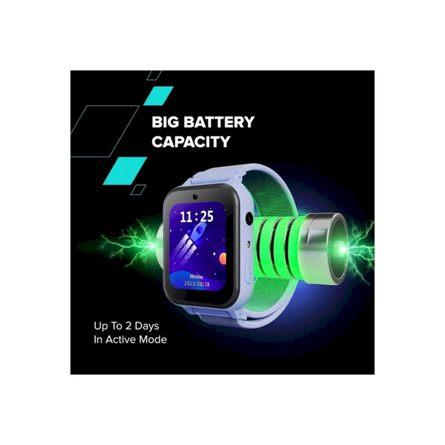 Смарт-годинник Canyon Alfie KW-37 MP3 Study&Game Green (CNE-KW37GB) - picture 7