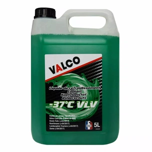 Антифриз VALCO LR VLV Vert G11 -37C 5л 607444 зображення 1