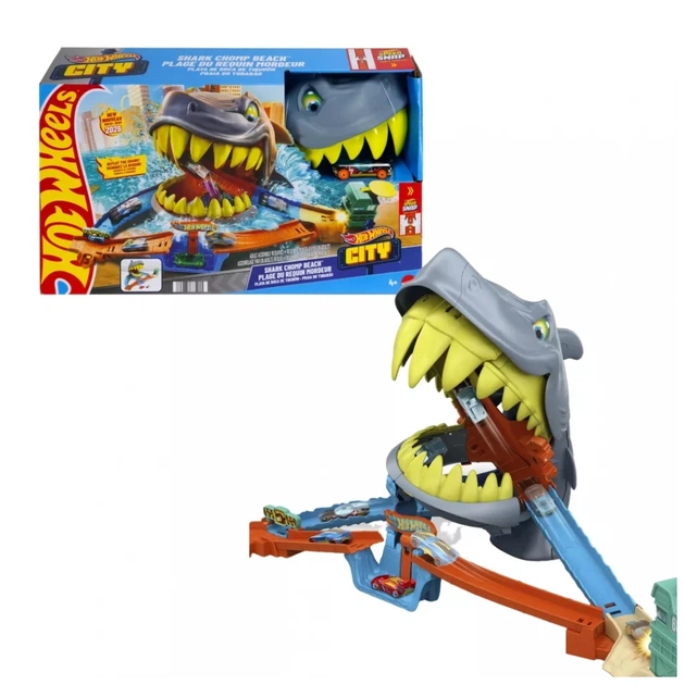 Автотрек Hot Wheels City Пляжна атака акули (JHL96) - picture 1