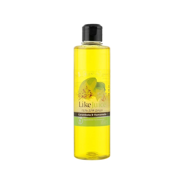Гель для душу ElenSee Like Juice Carambola & Hamamelis 390 мл (4820098542161) - зображення 1