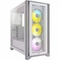 Корпус Corsair iCUE 4000X RGB Tempered Glass White (CC-9011205-WW) - зменшене зображення 1