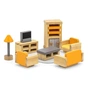 Игровой набор Viga Toys Деревянная мебель для кукол PolarB Гостиная (44037) - уменьшенное изображение 1