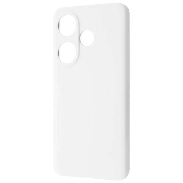Чeхол-накладка Wave Full Silicone Cover для Xiaomi Poco F6/Redmi Turbo 3 White - изображение 1