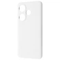 Чeхол-накладка Wave Full Silicone Cover для Xiaomi Poco F6/Redmi Turbo 3 White - уменьшенное изображение 1