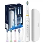 Електрична зубна щітка Pecham Travel PC-081 White - зменшене зображення 1
