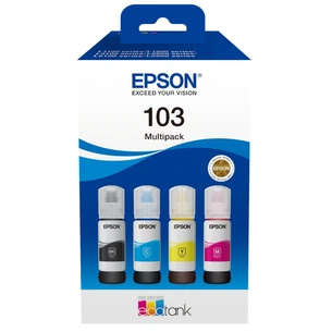 Контейнер з чорнилом Epson 103 Multipack (C,M,Y,Bk) (C13T00S64A) зображення 1