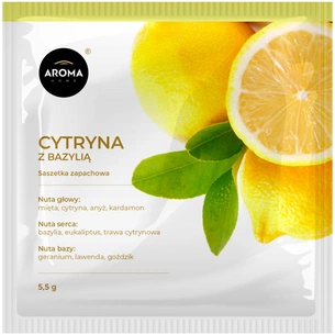 Ароматичне саше Aroma Home Лимон з базиліком (100247) зображення 1