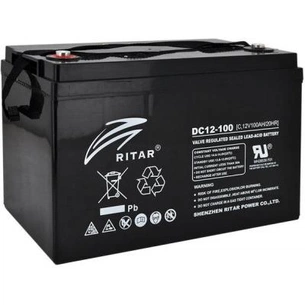 Батарея до ДБЖ Ritar CARBON (DC12-100C) зображення 1