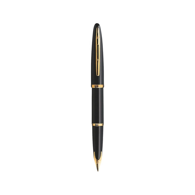 Ручка пір'яна Waterman CARENE Black FP F (11 105) - изображение 1