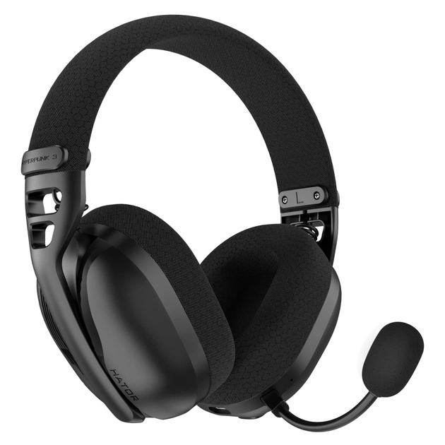 Наушники Hator Hyperpunk 3X Wireless Black (ESH14) - изображение 1