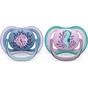 Пустушка Philips AVENT Ultra Air, 6-18 міс. 2 шт (SCF085/61) - зменшене зображення 1
