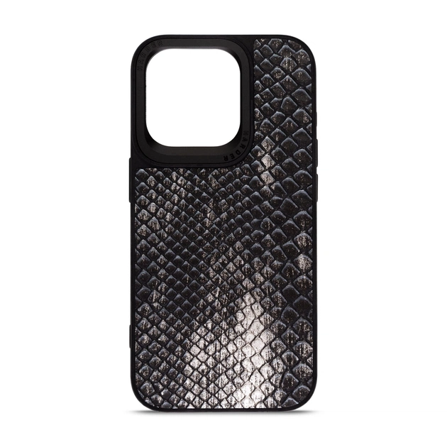 Чохол до мобільного телефона Harder Lizard Apple iPhone 15 Pro Black (ARM76869) - зображення 1