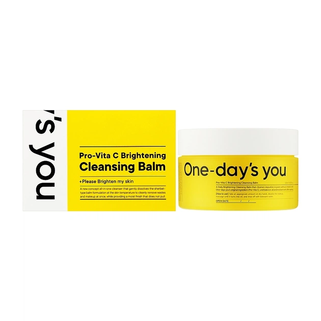 Засіб для зняття макіяжу One-Days You Pro Vita C Brightening Cleansing Balm 120 мл (8809452671996) - picture 2