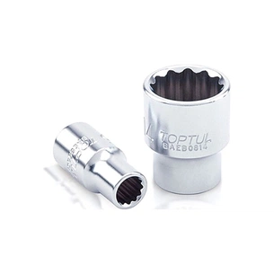 Торцева головка Toptul 12-гранна 1/4" 9мм (BAEB0809) зображення 1