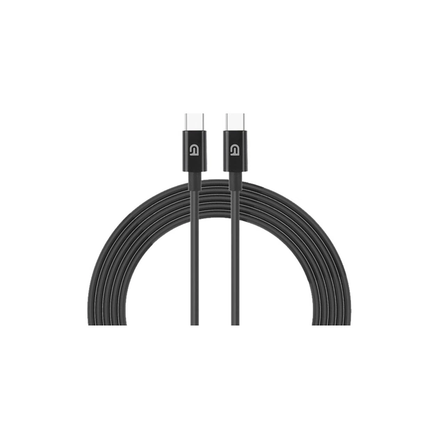 Дата кабель USB-C to USB-C 1.2.0m ABMM093BL black Armorstandart (ARM64371) - изображение 1