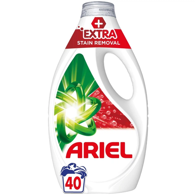 Гель для прання Ariel Extra Stain Removal Екстрасила виведення плям 1.8 л (8700216691093) - изображение 1