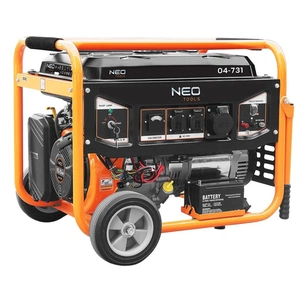 Генератор Neo Tools 230V, 1 фаза, 6/6.5kW, електростарт, AVR (04-731) изображение 1