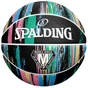 М'яч баскетбольний Spalding Marble Ball чорна пастель Уні 7 84405Z (689344406565) - зменшене зображення 1
