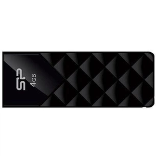 USB флеш накопичувач Silicon Power 4Gb Ultima U03 Black (SP004GBUF2U03V1K) зображення 1