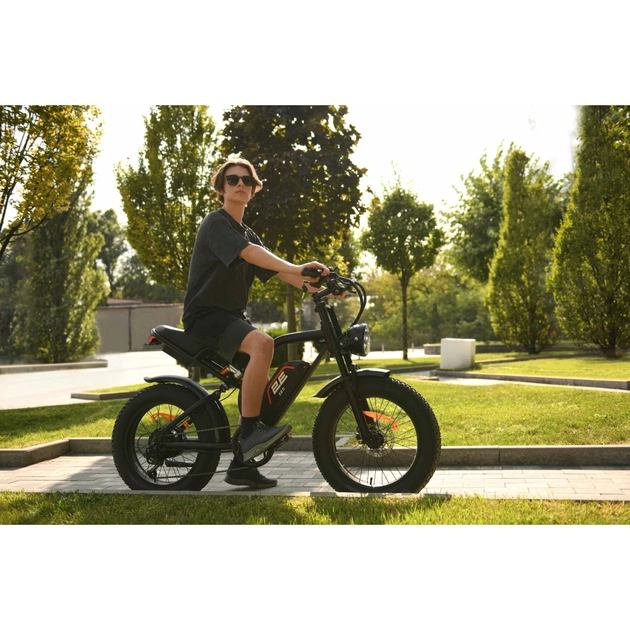 Електровелосипед 2E EB11 20", Червоно-чорний (EB11) - picture 7