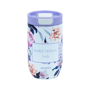 Термокружка Axent 350 мл Violet Whispers (8721-10-A) зображення 1