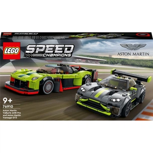 Конструктор LEGO Speed Champions Aston Martin Valkyrie AMR Pro і Aston Martin Vantage GT3 592 деталі (76910) зображення 1
