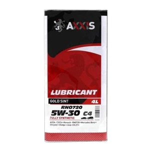 Моторна олива AXXIS 5W-30 С4 RN0720 4л (AX-2189) зображення 1