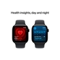 Смарт-годинник Apple Watch Series 10 GPS 42mm Jet Black Aluminium Case with Black Sport Band - M/L (MWWF3QH/A) - зменшене зображення 5