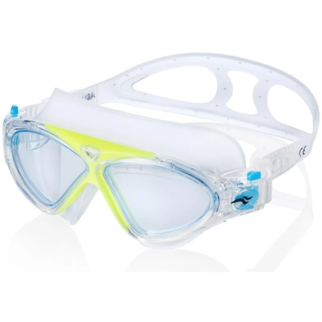 Окуляри для плавання Aqua Speed Zefir 079-61 9289 жовтийпрозорий OSFM (5908217692894) - зображення 1