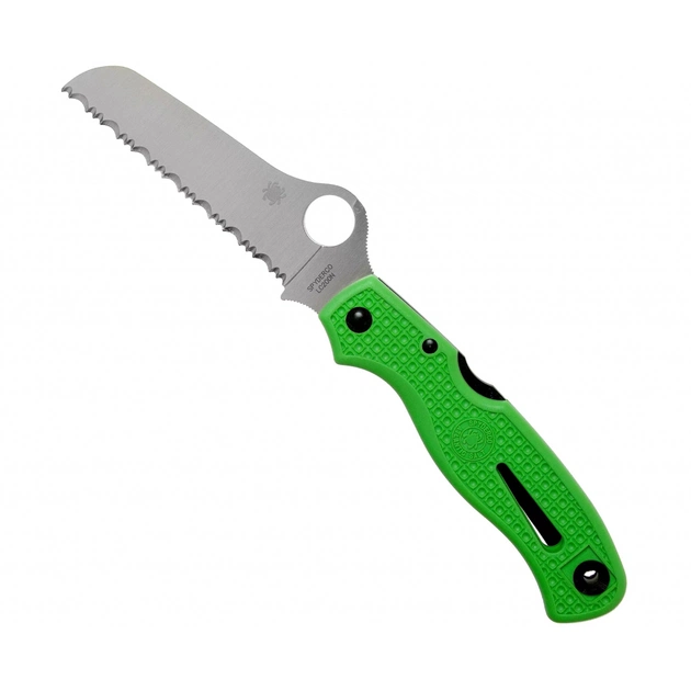 Ніж Spyderco Atlantic Salt Serrator Green (C89FSGR) - зображення 1