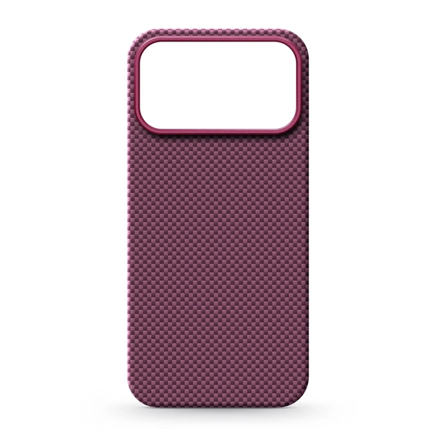 Чехол для мобильного телефона Armorstandart BlackIcon Kevlar MagCase Apple iPhone 18 Pro Max Dark Cherry (ARM92844) - изображение 1