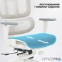 Крісло офісне Officepro Skyline Footrest OC750-W-LG-LG White/Light Gray - зменшене зображення 2