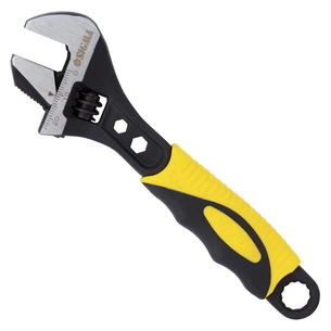 Ключ Sigma розвідний з переставною губкою 150мм, 0-24мм CrV (TPR) (4100911) зображення 1